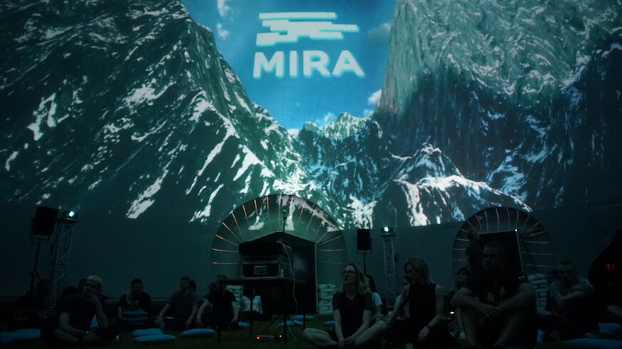 MIRA festival visitors