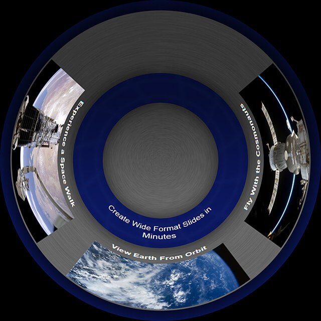 Powerpoint Dome Template for Fulldome Theaters - BIG Powerpoint Dome Template for Fulldome Theaters - BIG