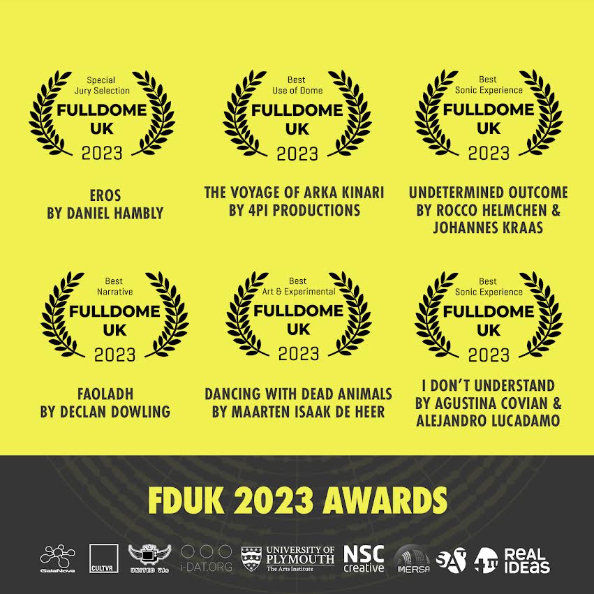 FulldomeUK 2023 Winners