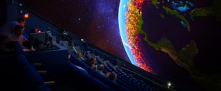 Astrophysicist Enlightens Campus, Community with Portable Planetarium