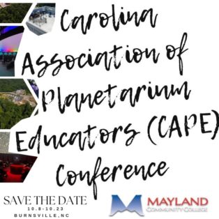 2023 Carolina Association of Planetarium Educators Conference img logo fulldome event 2023-carolina-association-of-planetarium-educators-conference