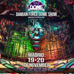 Damian Force Dome Show – DOMO 360 Madrid img logo fulldome event damian-force-dome-show-domo-360-madrid