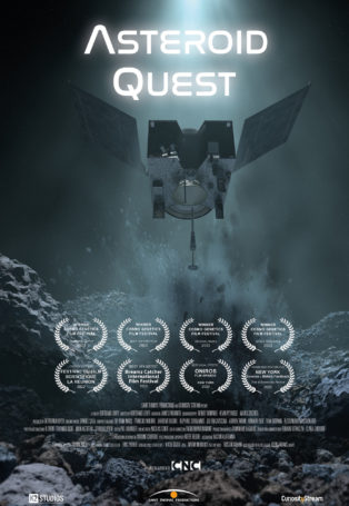 img poster fulldome show ASTEROID QUEST