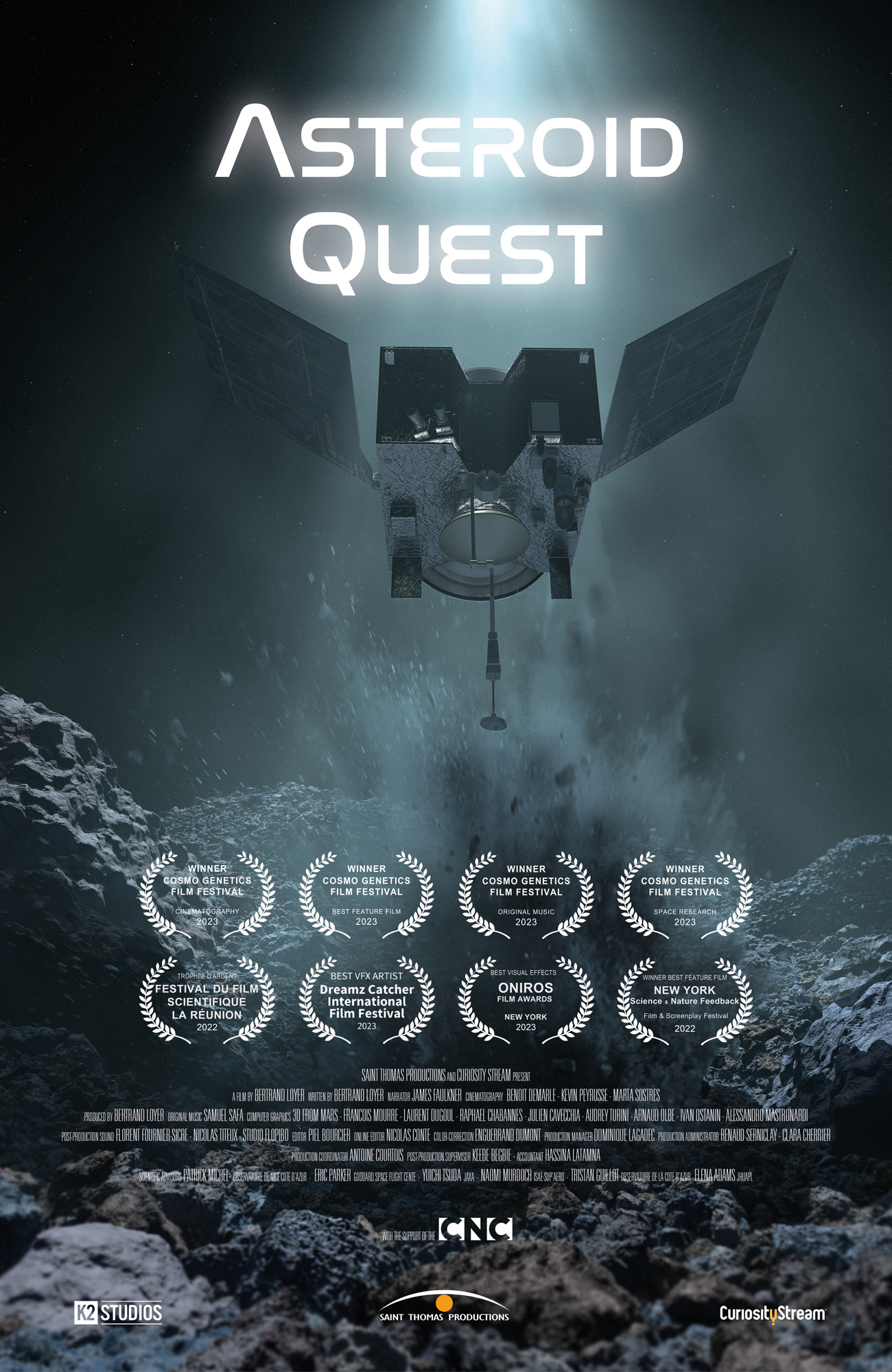 img poster fulldome show ASTEROID QUEST