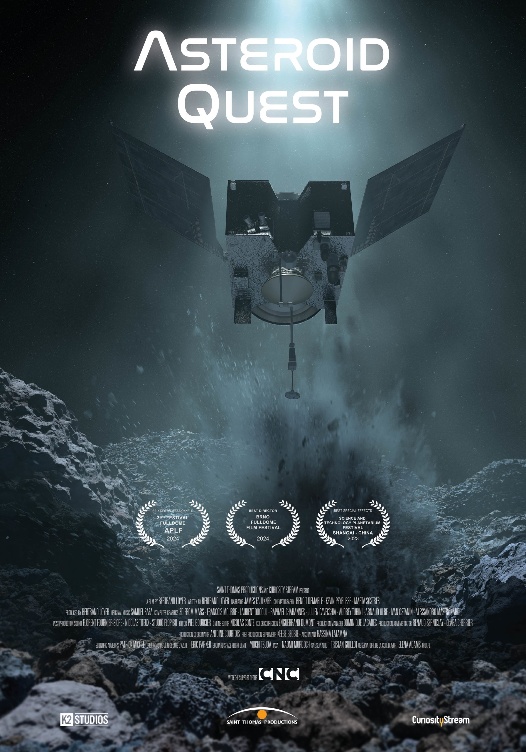 img poster fulldome show Asteroid Quest