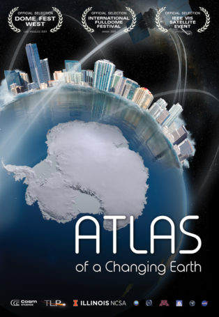 Atlas of a Changing Earth img poster fulldome show atlas-of-a-changing-earth