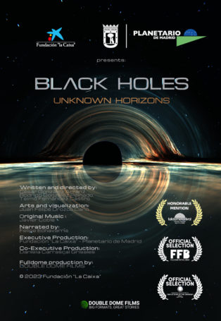 img poster fulldome show Black Holes: Unknown Horizons