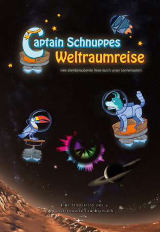 Captain Snoop’s Space Trip img poster fulldome show captain-schnuppes-weltraumreise
