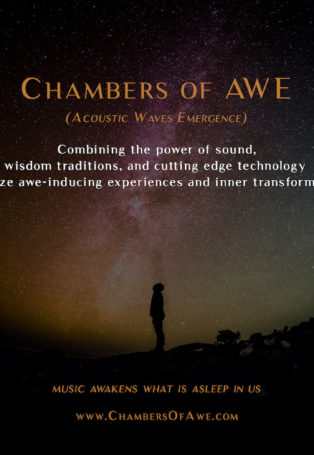 img poster fulldome show Chambers of AWE