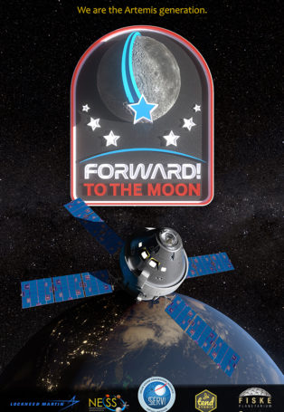 FORWARD! To The Moon img poster fulldome show FOWARD! To The Moon