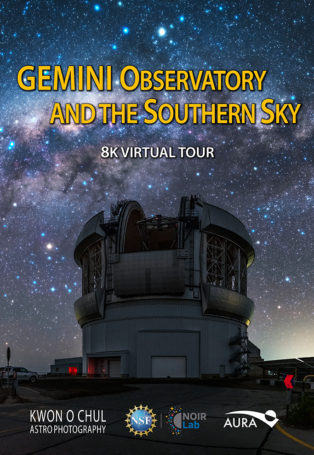 GEMINI Observatory and the Southern Sky img poster fulldome show gemini-observatory-and-the-southern-sky