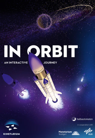 Kinetarium – In Orbit img poster fulldome show Kinetarium – In Orbit