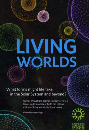 img poster fulldome show Living Worlds