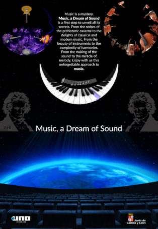 img poster fulldome show Music, a Dream of Sound