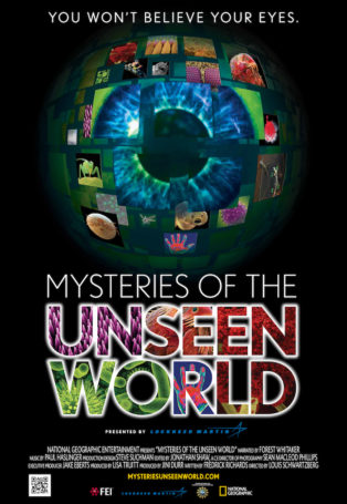 img poster fulldome show Mysteries of the Unseen World
