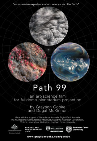 img poster fulldome show Path 99