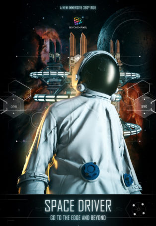img poster fulldome show Space Driver