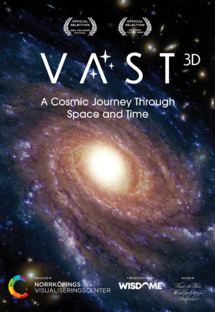 img poster fulldome show VAST 3D - A Cosmic Journey Through Space and Time