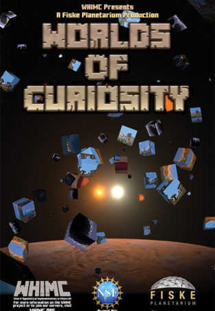 img poster fulldome show Worlds of Curiousity