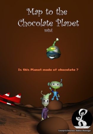 Map to the Chocolate Planet – mini